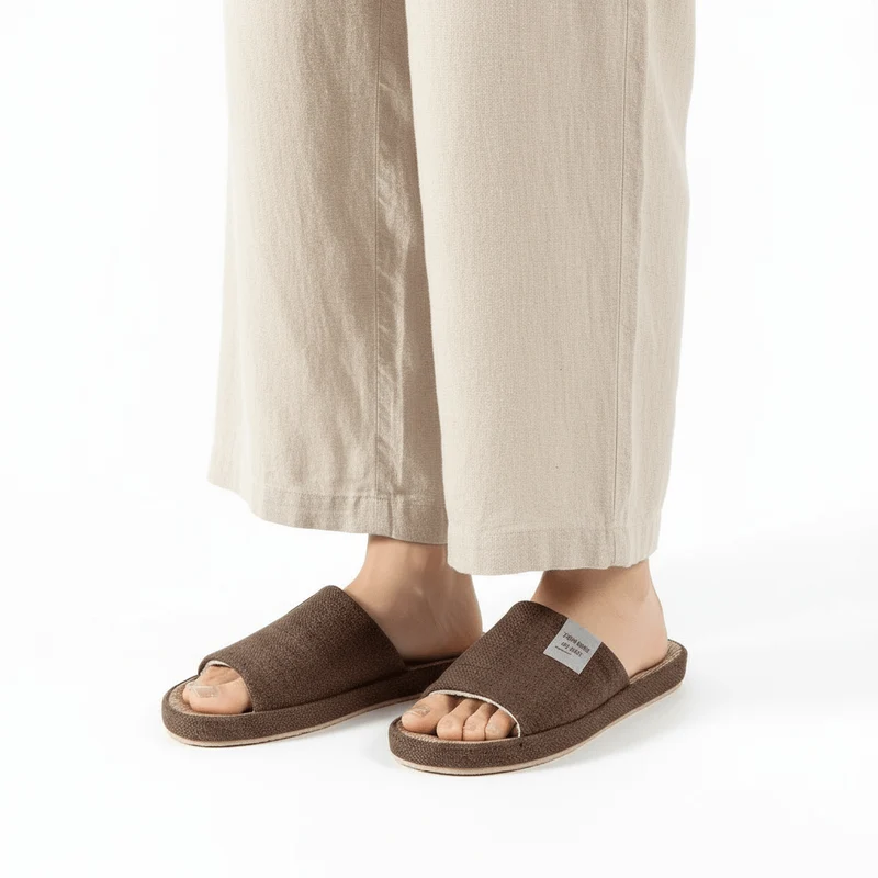 Chaussons de Maison en Lin