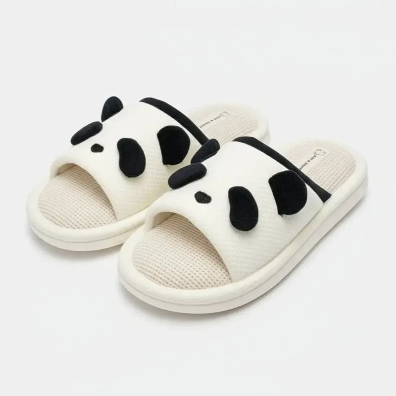 Chaussons Panda pour Femme