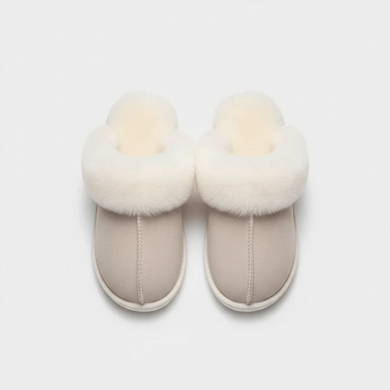 Chausson d'Hiver Fourrés pour Femme