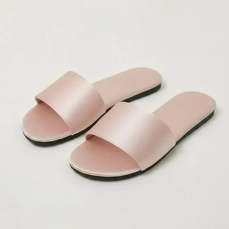 Mules en Satin pour Femme