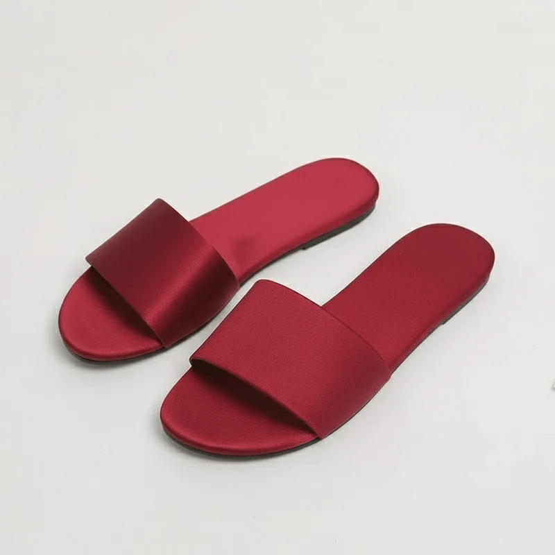 Mules en Satin pour Femme