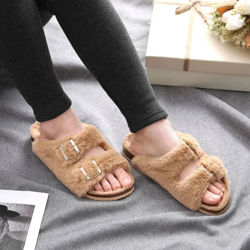 Chausson chaud femme
