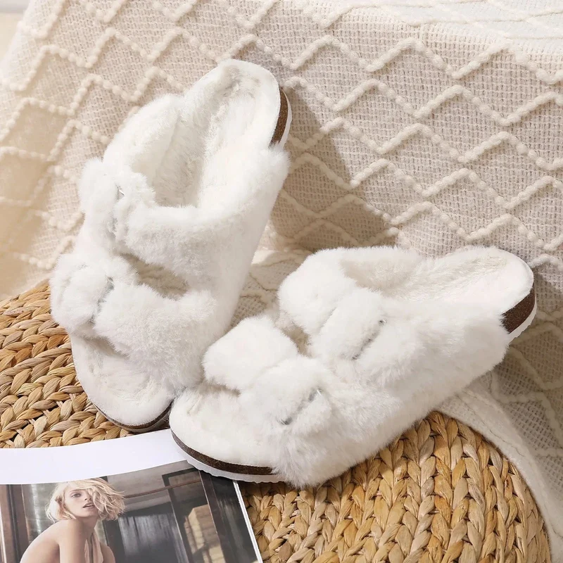 Chausson chaud femme