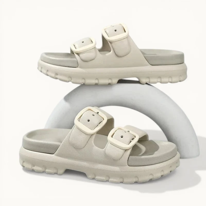Chausson ouvert femme | Confort et légèreté