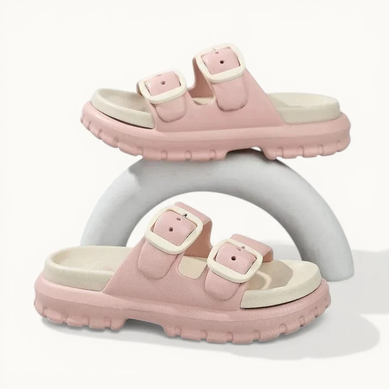 Chausson ouvert femme | Confort et légèreté