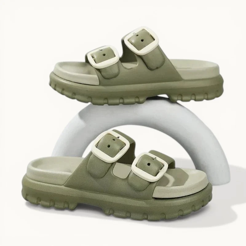 Chausson ouvert femme | Confort et légèreté