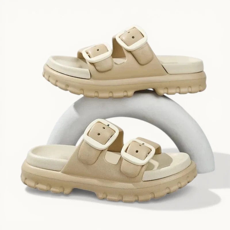 Chausson ouvert femme | Confort et légèreté