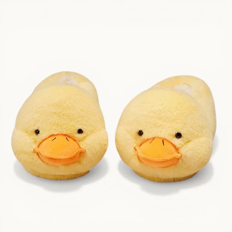 Chaussons rigolo canard