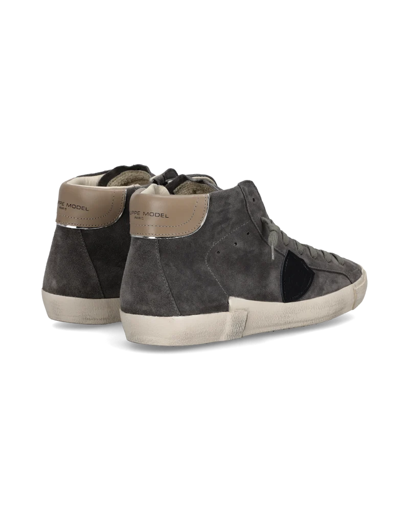Sneakers Prsx High Men, Dove Grey Mud