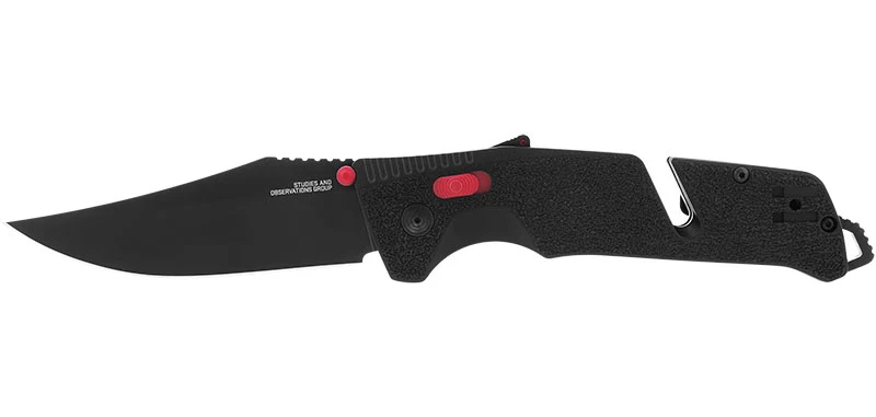 Couteau pliant SOG Trident AT acier CRYO D2 lame 94 mm lame clip point