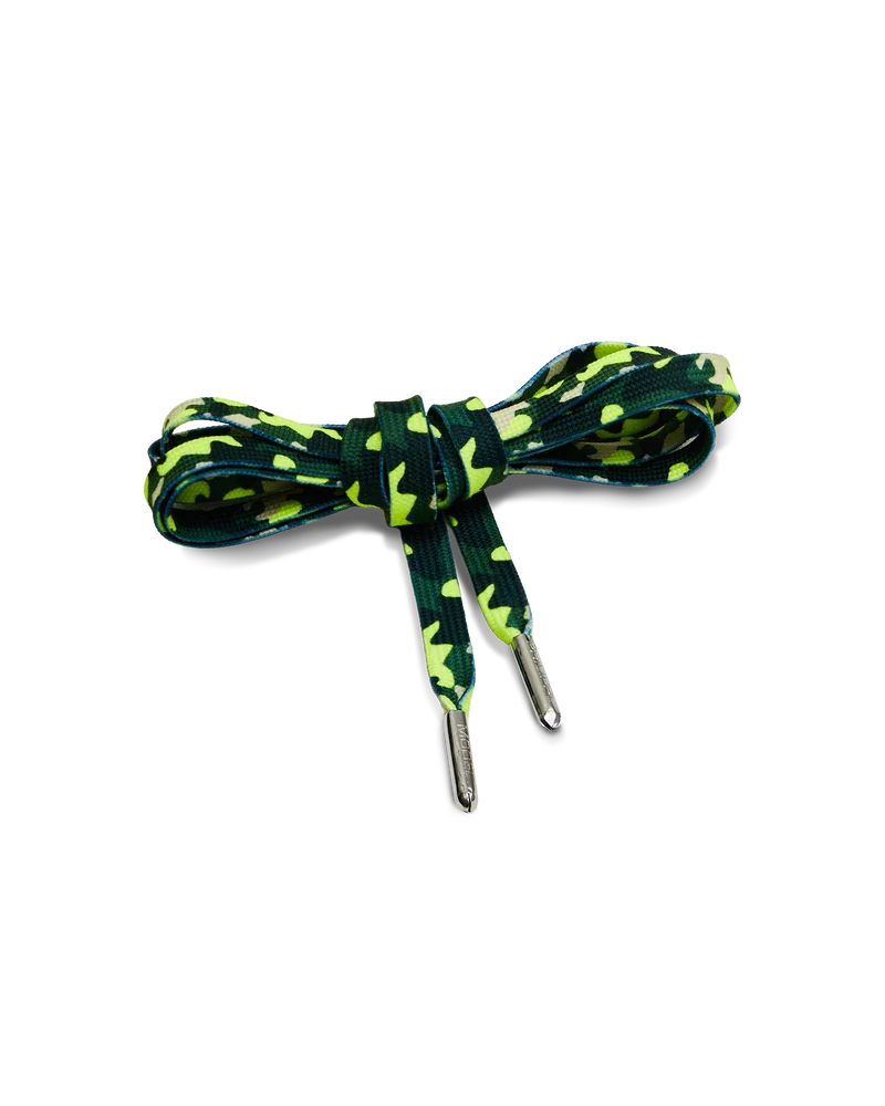 Men's Laces in Cotton, Green