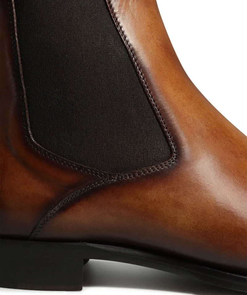 Bottines FIRENZE Marron Patiné