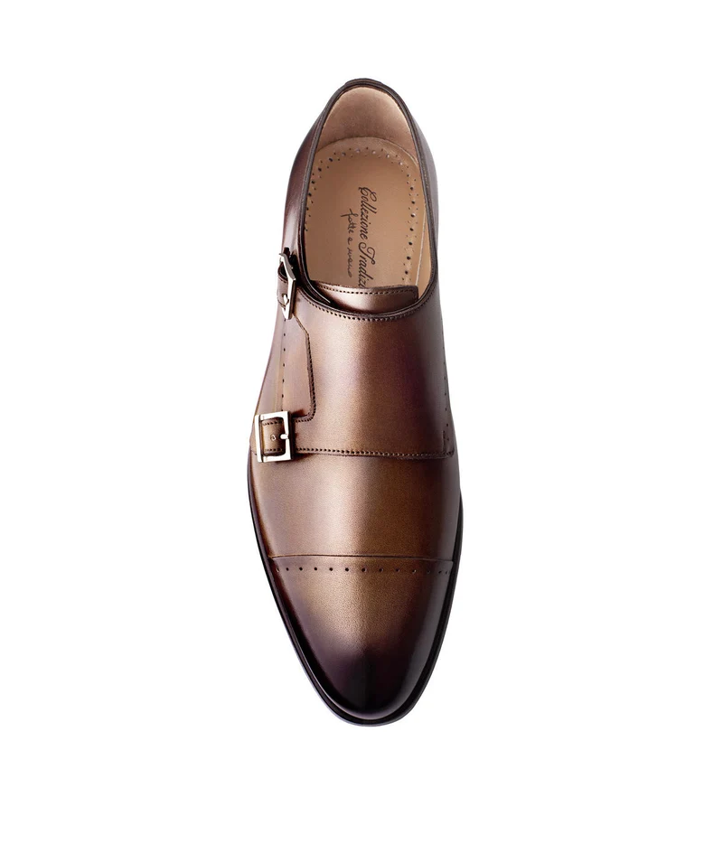 Boucles FELICIANO Marron Patiné