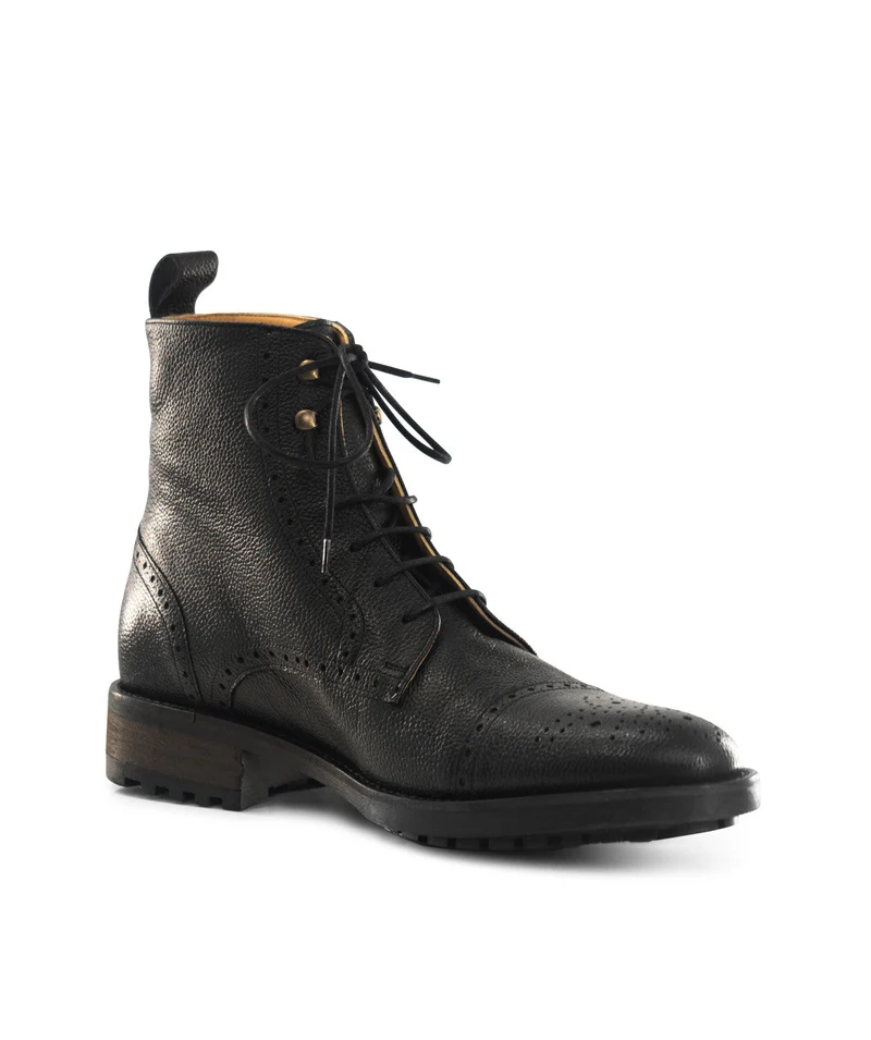 Bottines ERNESTO Grainé Noir