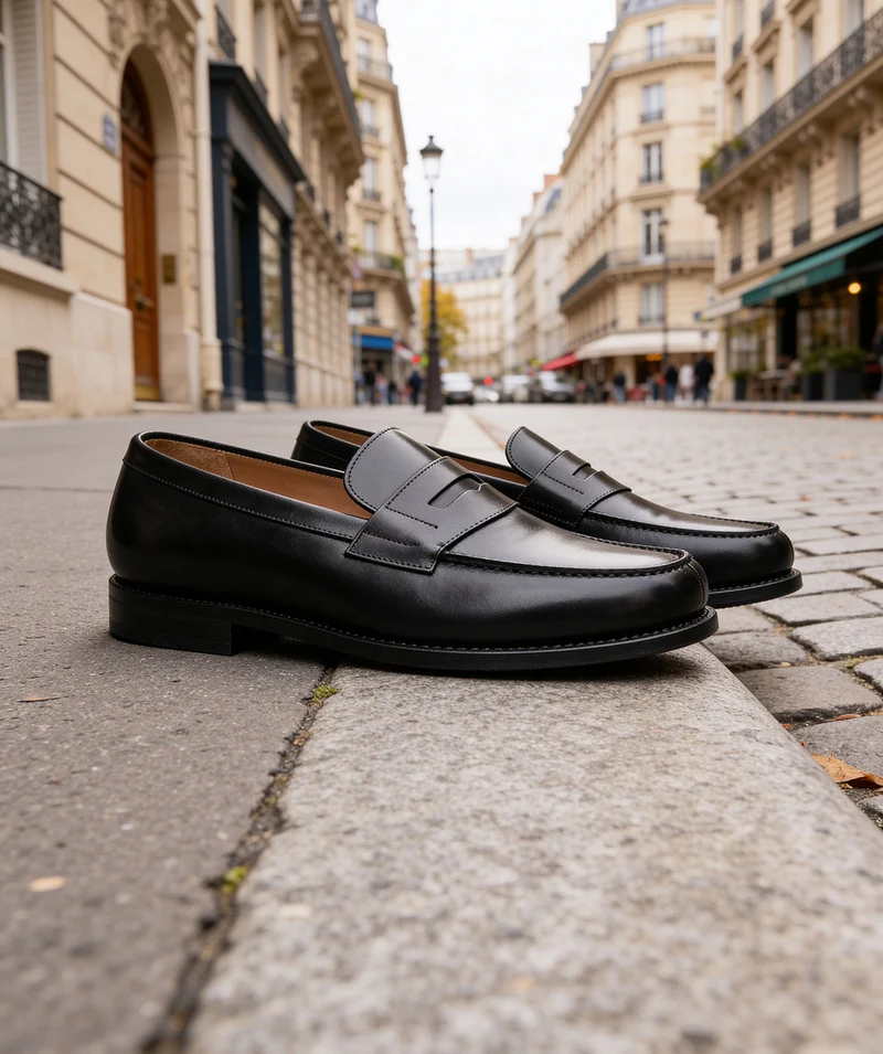 Mocassin COLLEGE 1986 Noir