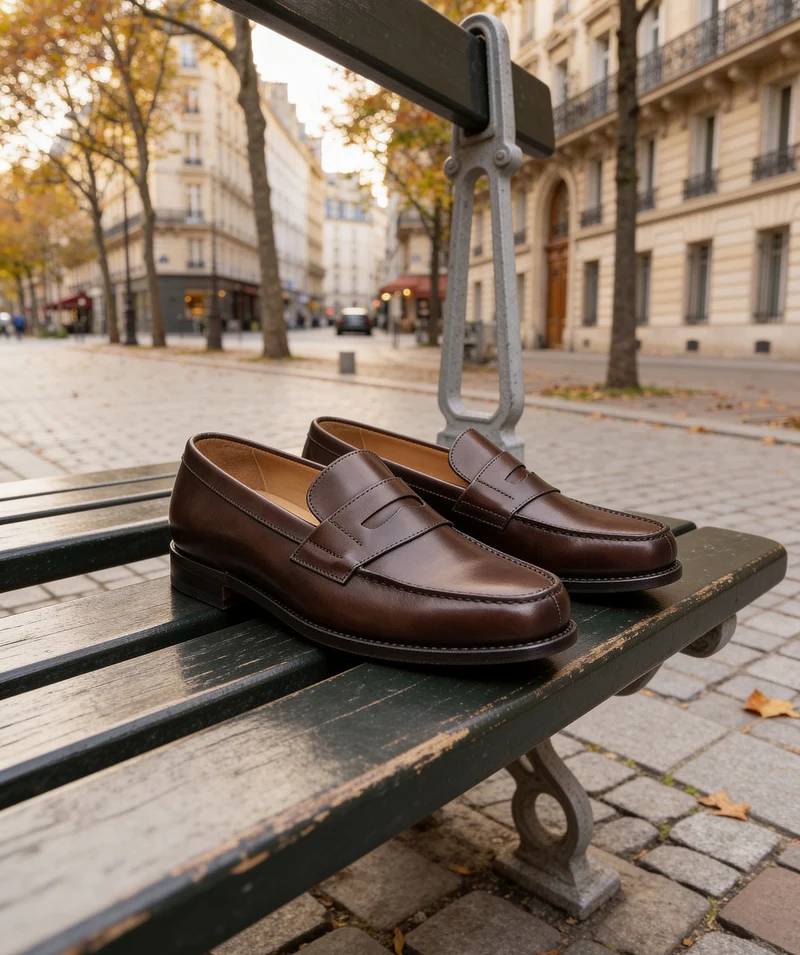 Mocassin COLLEGE 1986 Marron Foncé