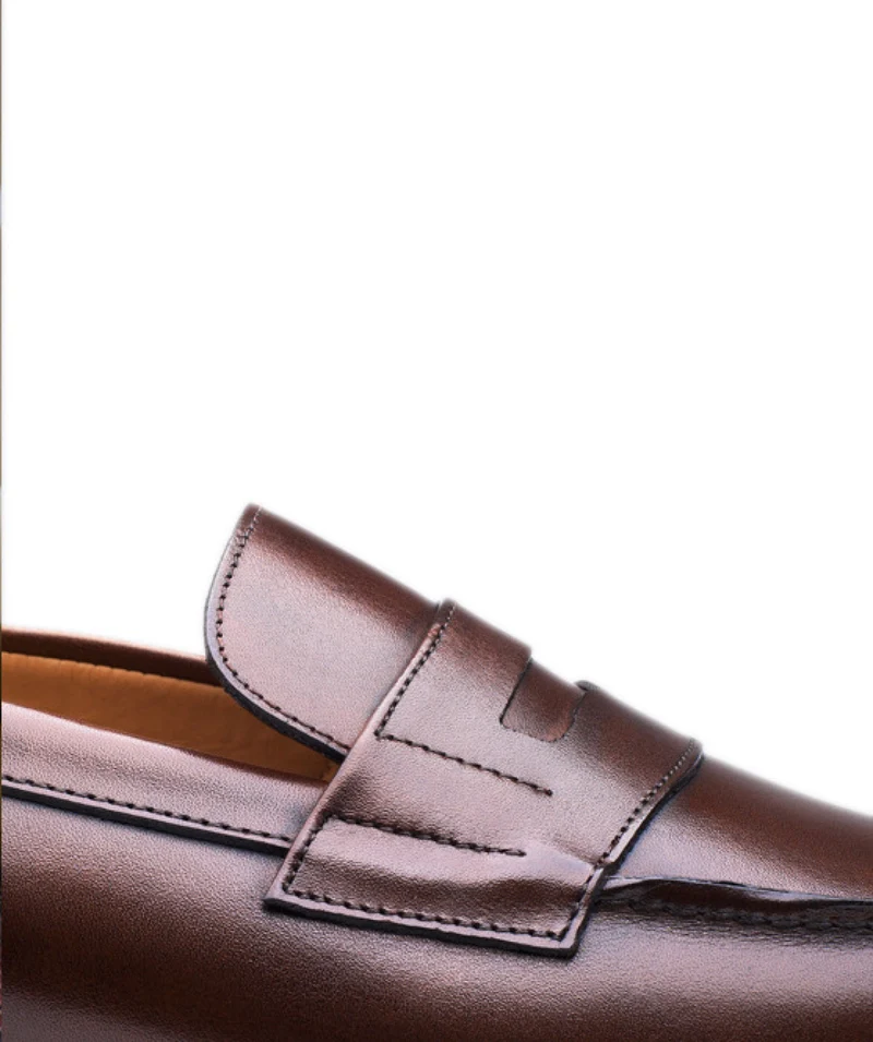Mocassin COLLEGE 1986 Marron Foncé