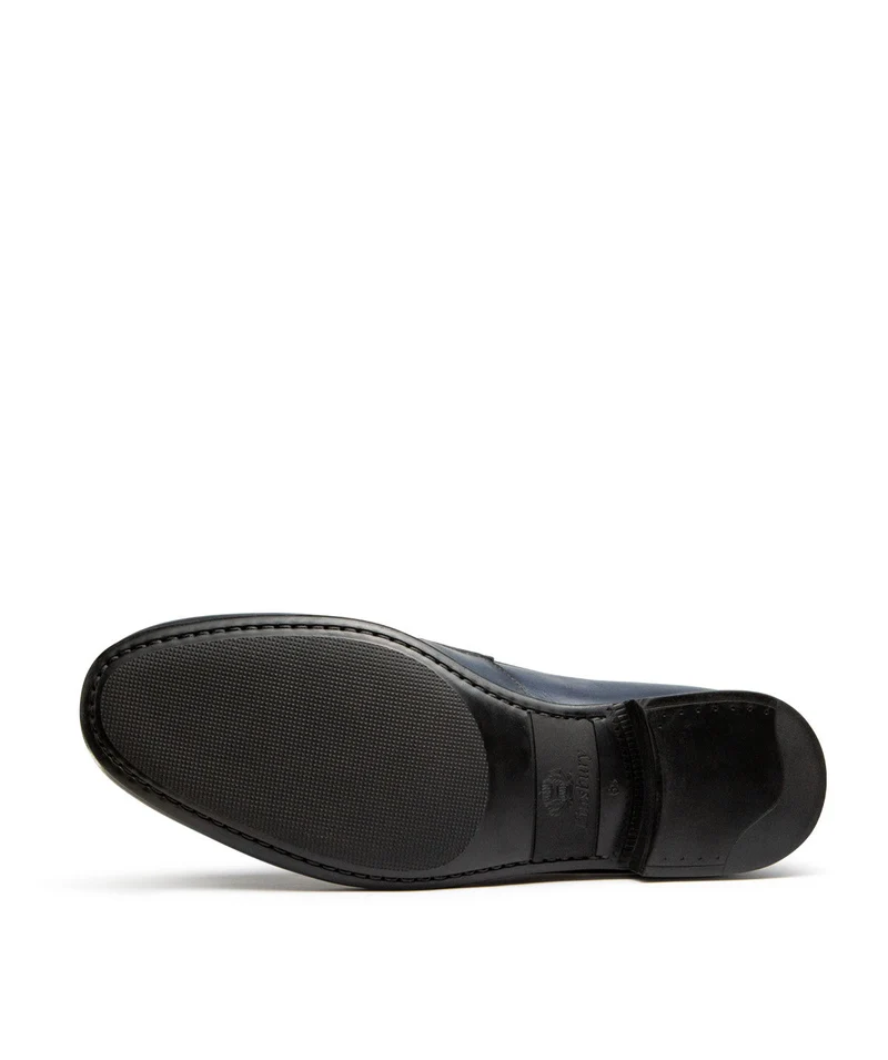Mocassin CLAYTON Bleu Patiné