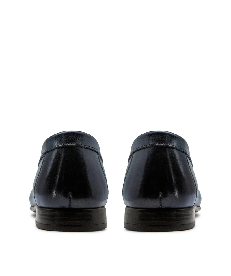 Mocassin CLAYTON Bleu Patiné