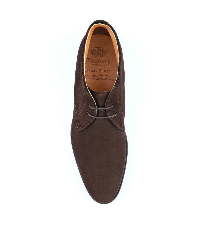 Bottines CHUKKA 1986 Daim Marron