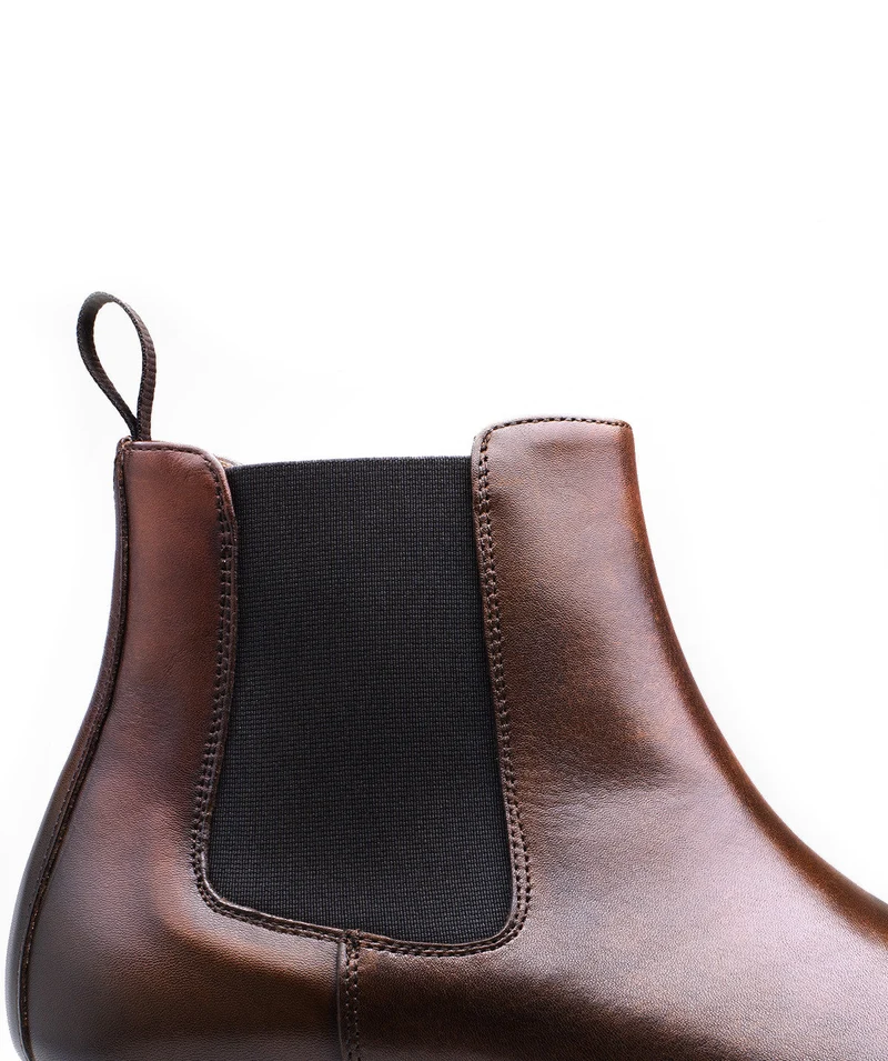 Bottines CHELSEA Noyer