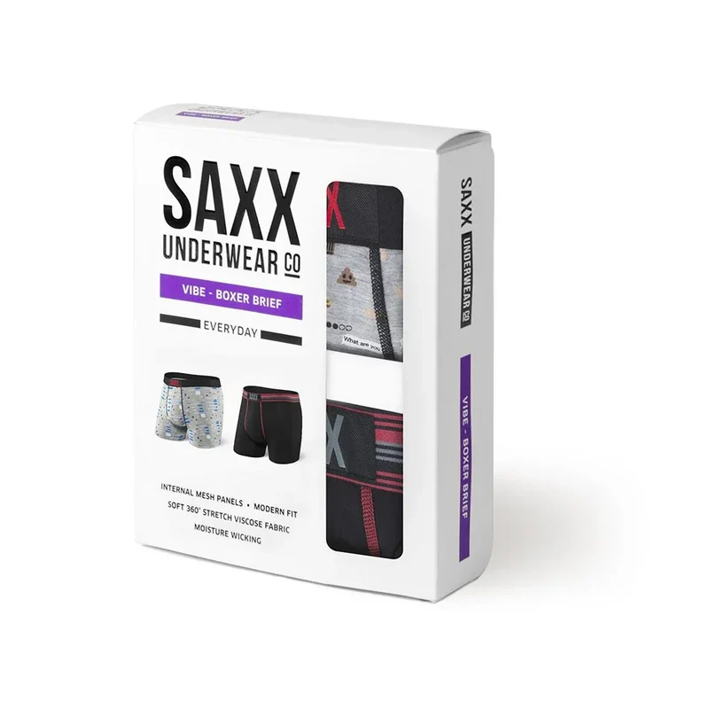 Paquet de 2 caleçons boxeurs Saxx Vibe (hommes)