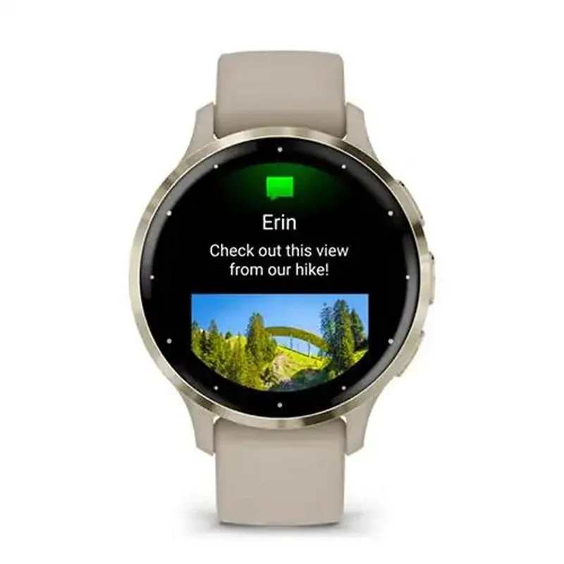 Montre d'entraînement Garmin Venu 3S – Soft Gold
