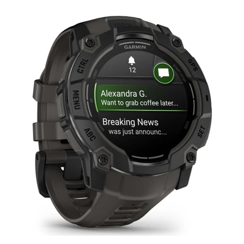 Montre d'entrainement Garmin Instinct 3 50mm Amoled - Black