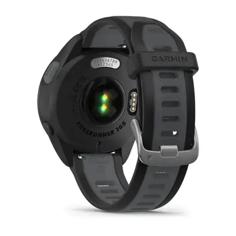 Montre d'entraînement Garmin Forerunner 165 – Noir et gris