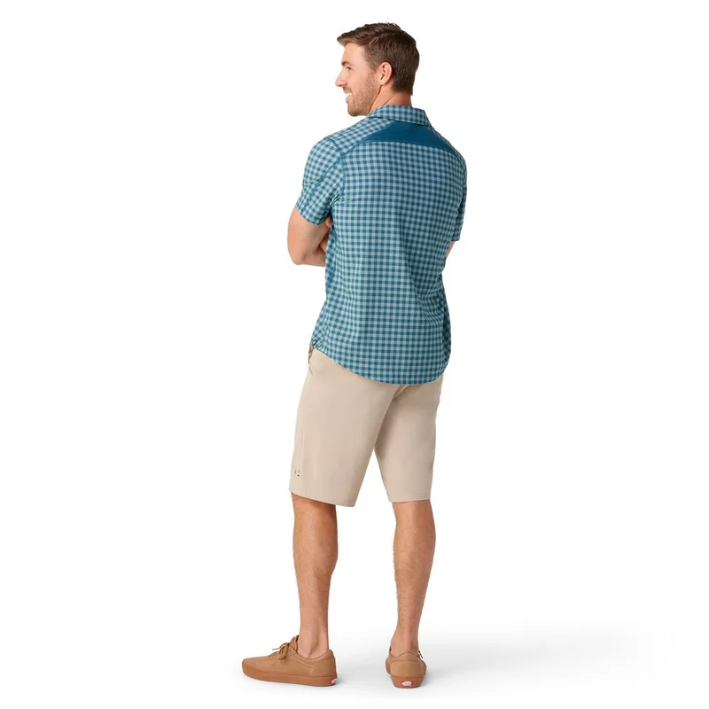 Chemise à manches courtes Smartwool Printed Button Down (hommes)