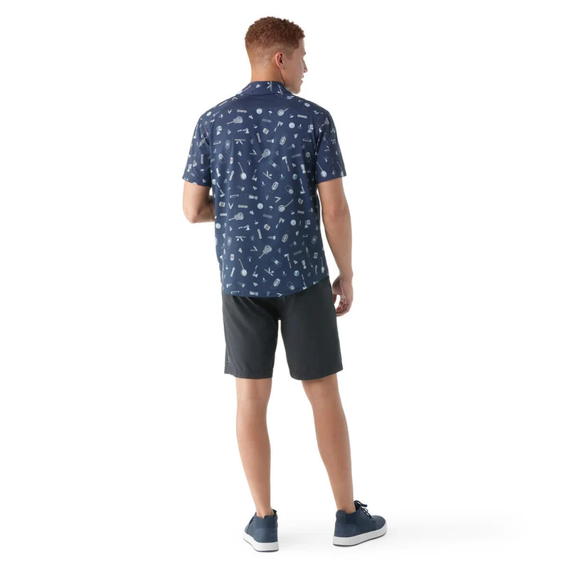 Chemise à manches courtes Smartwool Printed Button Down (hommes)