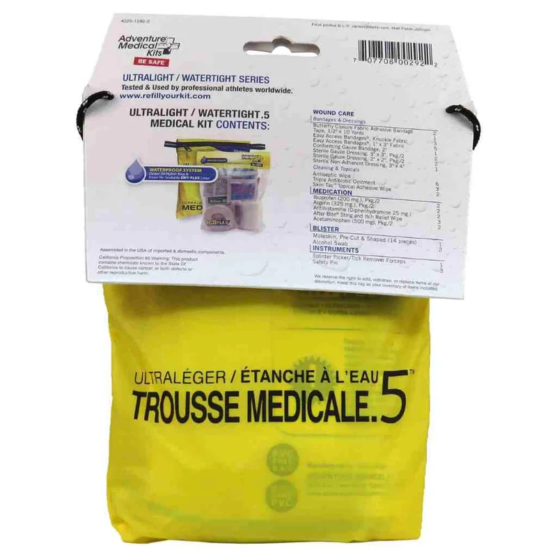 Trousse de premiers soins Adventure Medical Kit Ultralight/Watertight .5