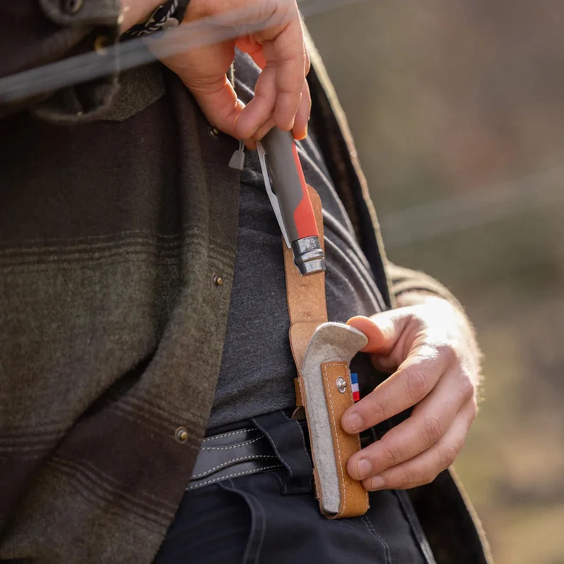 Étui Opinel Outdoor – Médium, brun