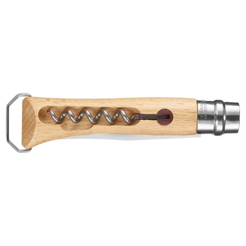 Couteau Opinel #10 Tire-Bouchon Décapsuleur