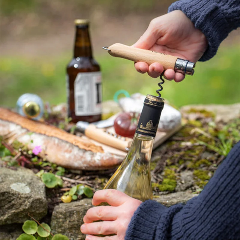 Couteau Opinel #10 Tire-Bouchon Décapsuleur