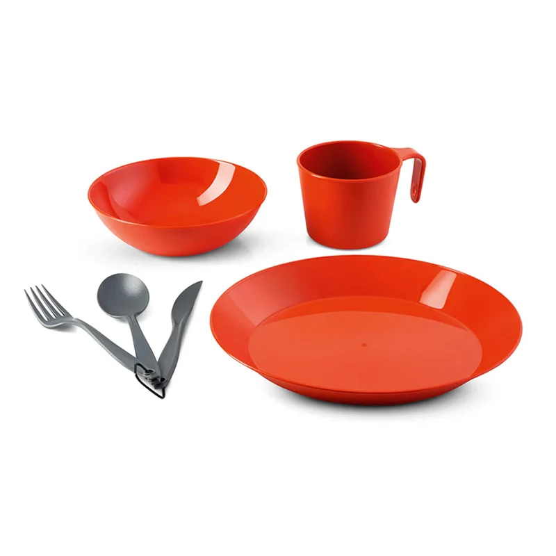 Ensemble de couverts 1P GSI Cascadian - Terracotta
