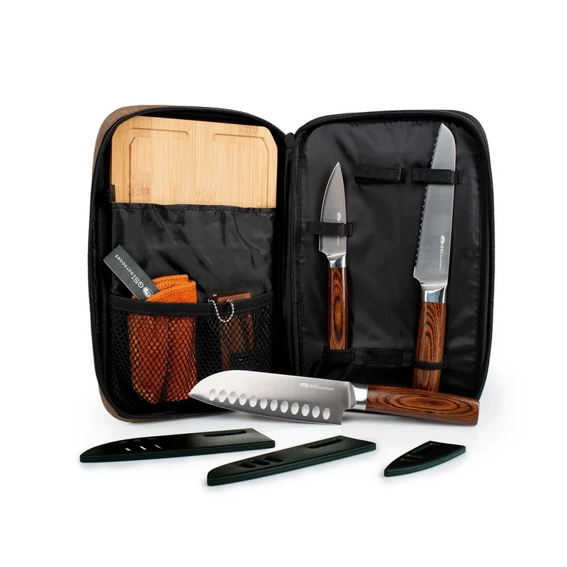 Ensemble de couteaux de cuisine Rakau de GSI Outdoors