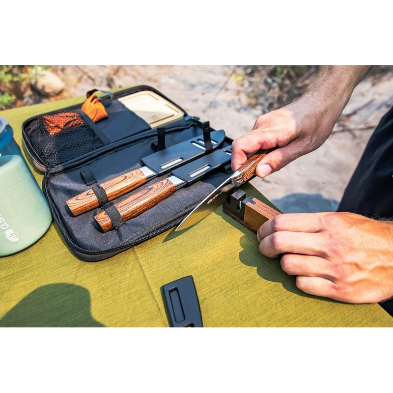 Ensemble de couteaux de cuisine Rakau de GSI Outdoors
