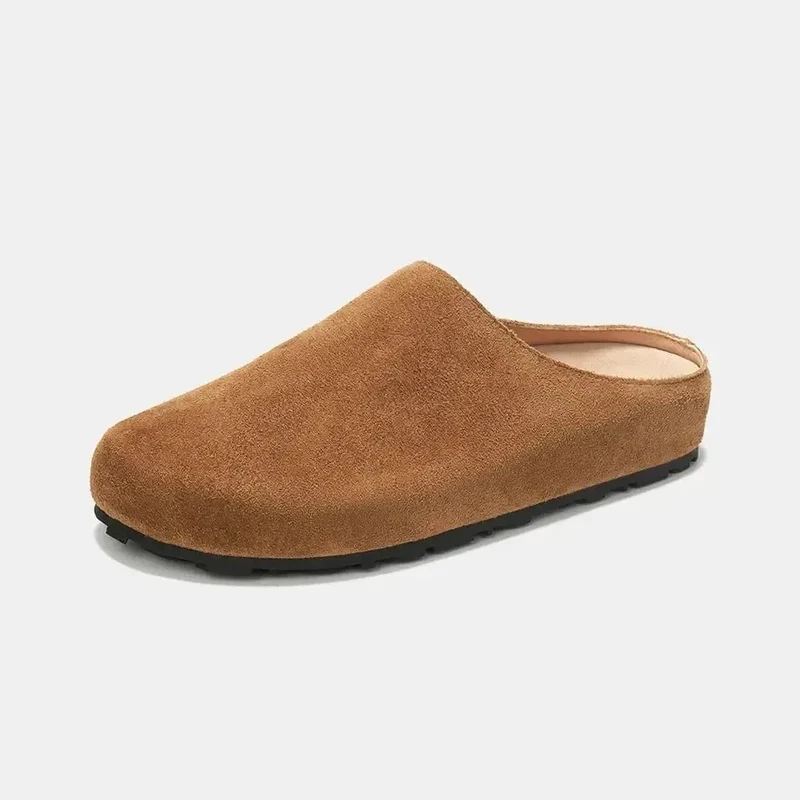 Chaussons Sabots en Cuir pour Femme