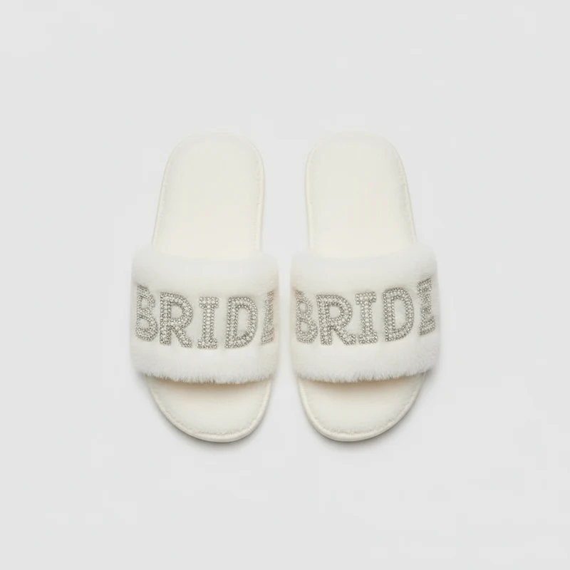 Chaussons Bride Mariage