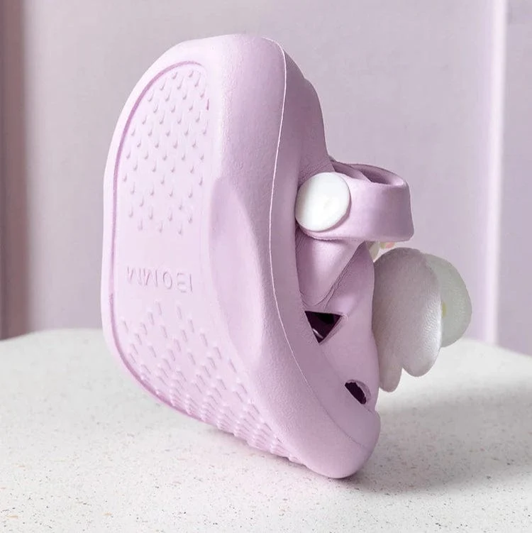 Chaussons Sabots à Papillon pour Enfants