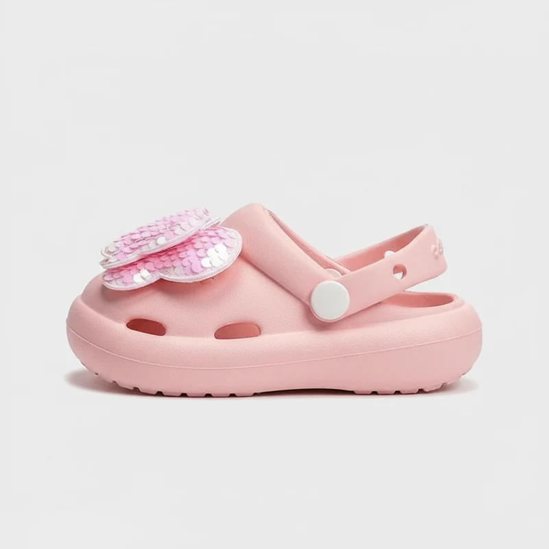 Chaussons Sabots à Papillon pour Enfants