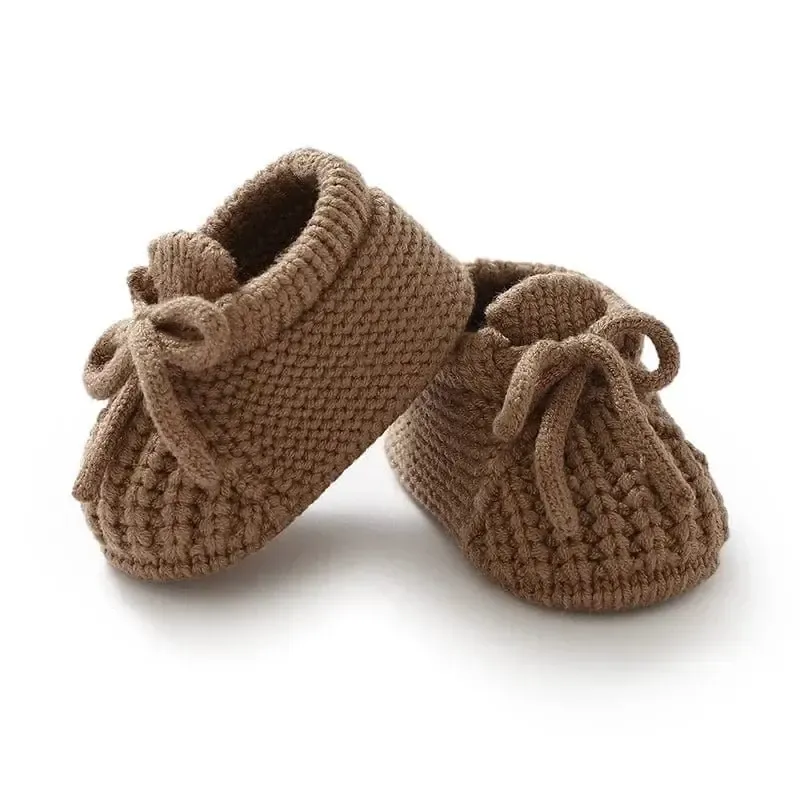 Chaussons de Naissance en Laine pour Bébé