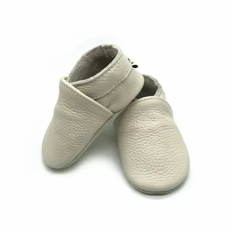 Chaussons Bébé en Cuir Souple