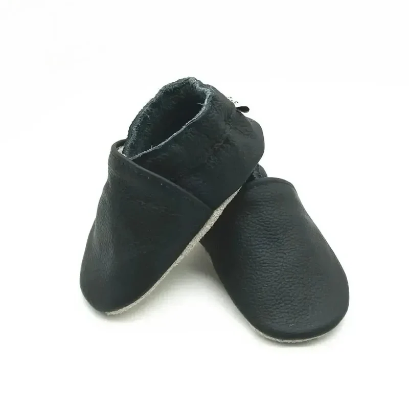 Chaussons Bébé en Cuir Souple