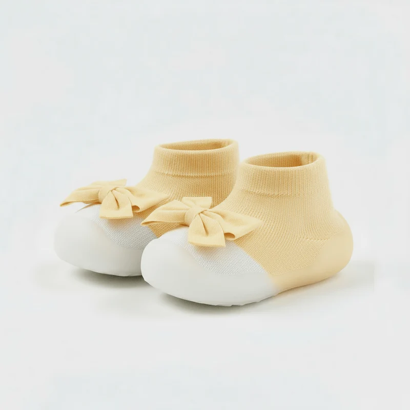 Chaussons Chaussettes à Noeud pour Fille