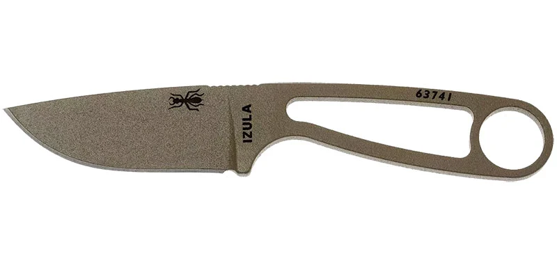 Couteau à lame fixe ESEE Izula IZULADE acier Carbone lame 62 mm lame drop point