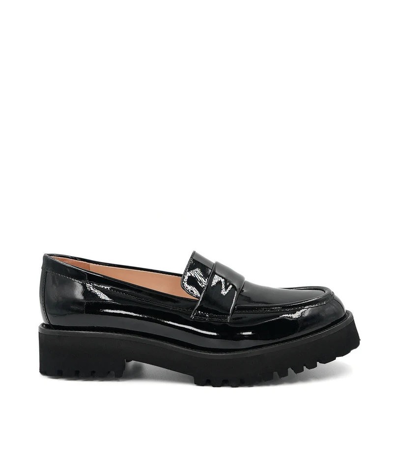 Mocassins ADELE Vernis Noir