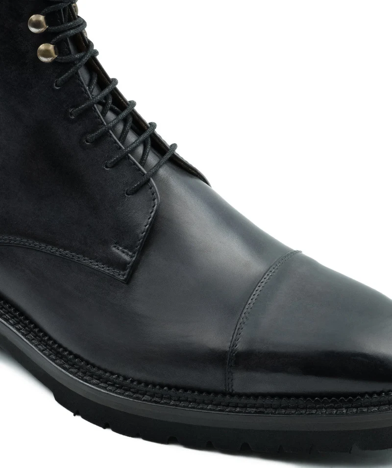 Bottines ALESSANDRO Gris Patiné