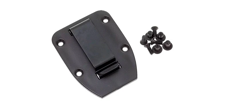 Couteau à lame fixe ESEE Clip Ceinture pour Etui -3 pour la coupe au quotidien